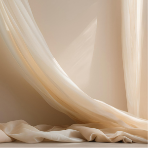 Tissu pour rideau - organza